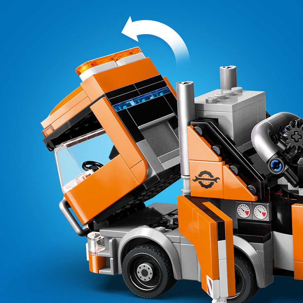 LEGO® City Heavy-Duty Recovery Tow Truck with Crane Xe Kéo Phục Hồi Hạng Nặng 60467 LEGO