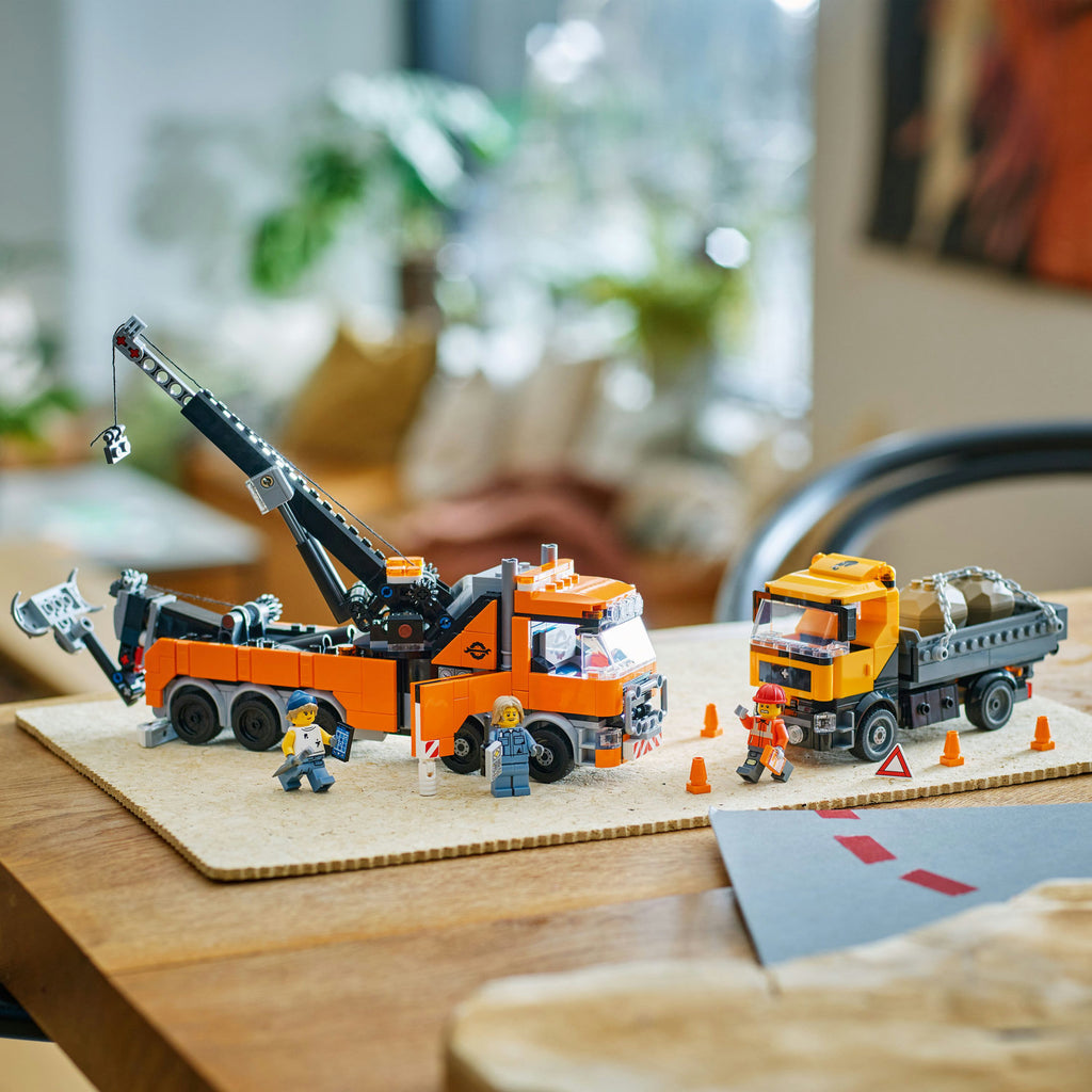 LEGO® City Heavy-Duty Recovery Tow Truck with Crane Xe Kéo Phục Hồi Hạng Nặng 60467 LEGO - Hình ảnh bổ sung 5
