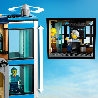 LEGO® City Central Train Station - Đồ Chơi Lắp Ráp Trạm Tàu Trung Tâm (60469) - Hình ảnh bổ sung 7