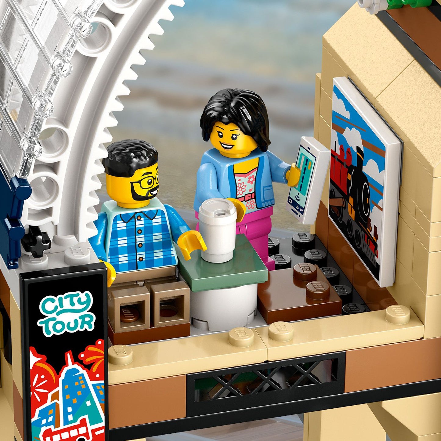 LEGO® City Central Train Station - Đồ Chơi Lắp Ráp Trạm Tàu Trung Tâm (60469)