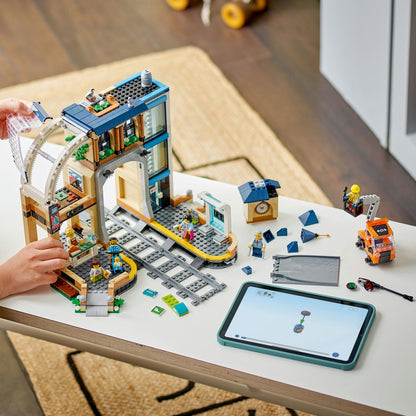 LEGO® City Central Train Station - Đồ Chơi Lắp Ráp Trạm Tàu Trung Tâm (60469) - Hình ảnh bổ sung 4