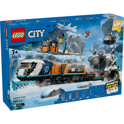 LEGO® City Explorer's Arctic Polar Express Train - Tàu Hỏa Thám Hiểm Bắc Cực Điều Khiển Từ Xa - LEGO 60470 - Hình ảnh sản phẩm