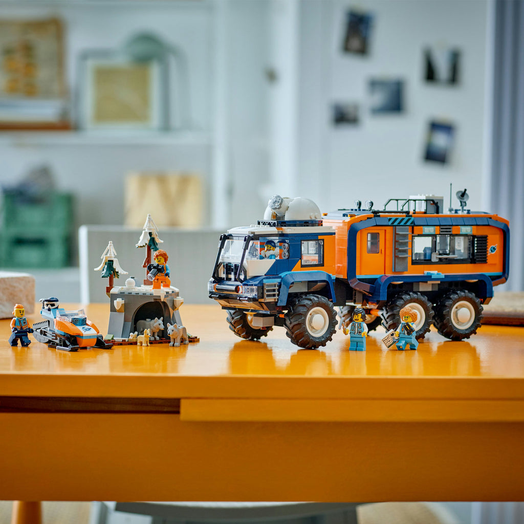 LEGO® City Arctic Explorer Science Lab Truck (60471) Xe Tải Phòng Thí Nghiệm Khám Phá Bắc Cực LEGO City - Hình ảnh bổ sung 5
