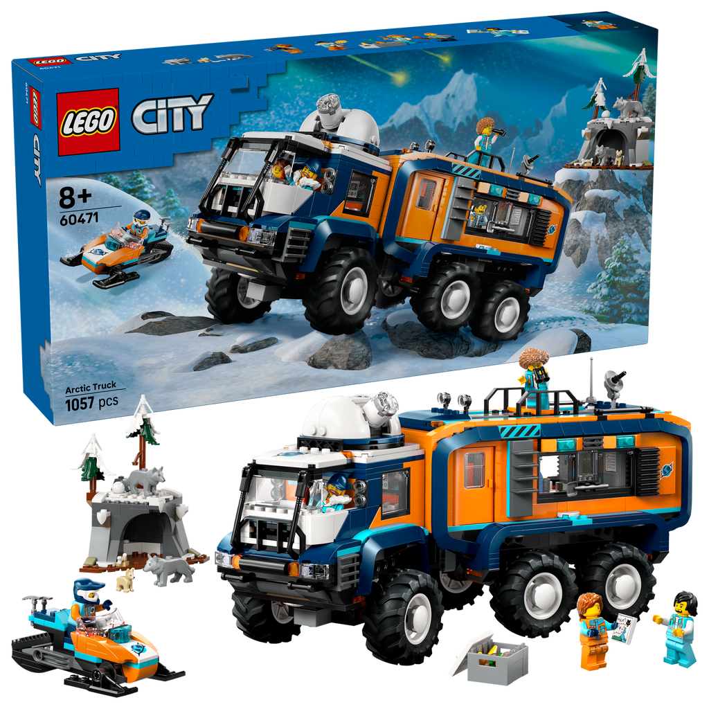 LEGO® City Arctic Explorer Science Lab Truck (60471) Xe Tải Phòng Thí Nghiệm Khám Phá Bắc Cực LEGO City LEGO - ảnh 2 - LEGO