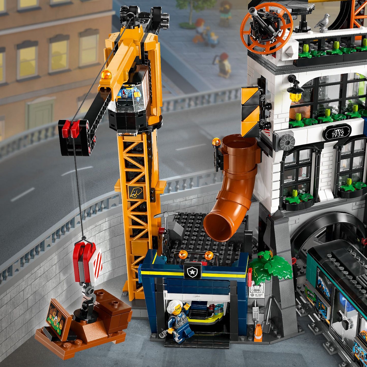 LEGO® City The City Tower - Mô Hình Thành Phố Đa Năng 3 Tầng - LEGO 60473 - Hình ảnh bổ sung 8