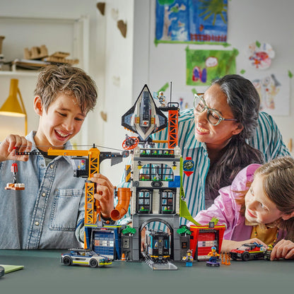 LEGO® City The City Tower - Mô Hình Thành Phố Đa Năng 3 Tầng - LEGO 60473 - Góc nhìn khác 3