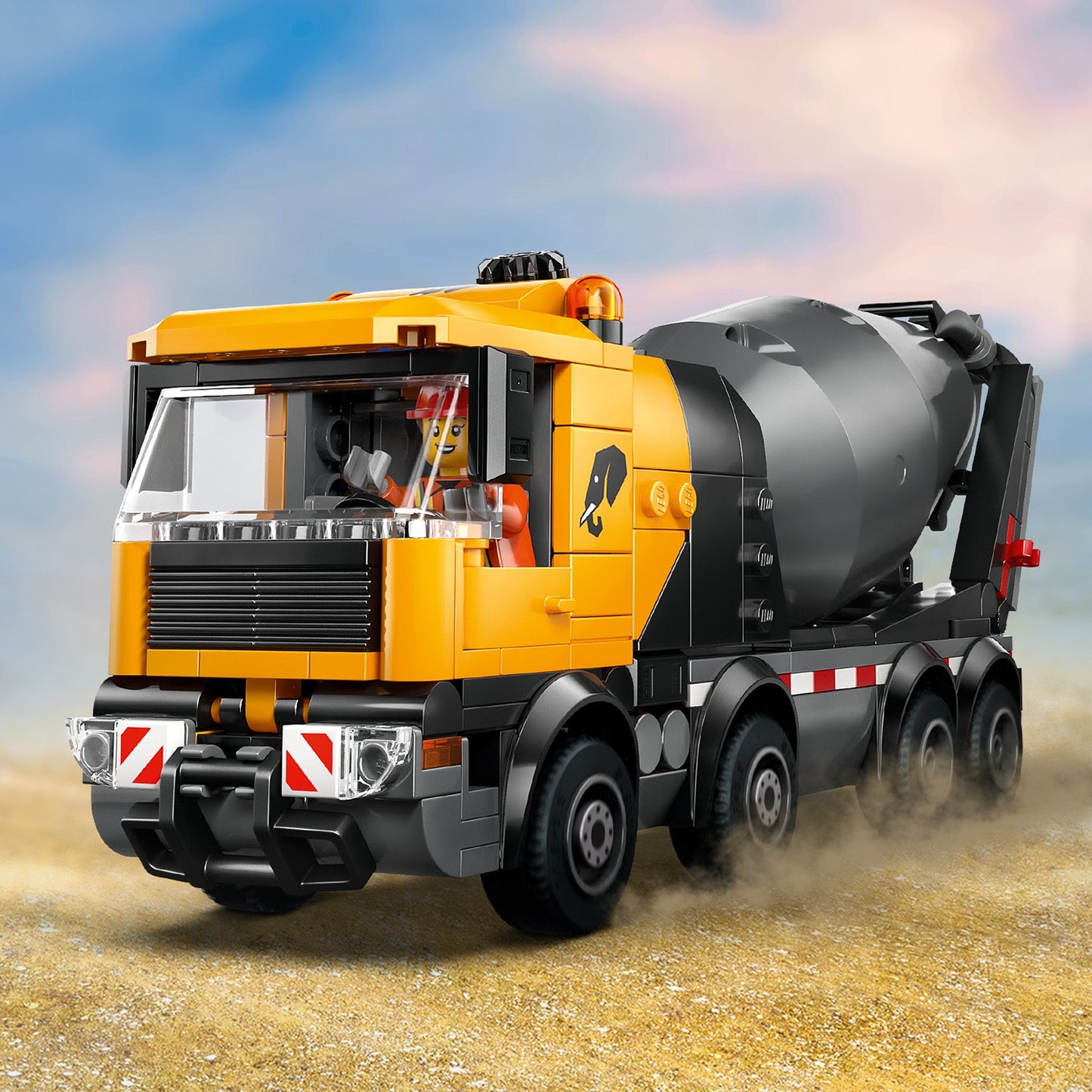 LEGO® City Cement Mixer - Đồ Chơi Lắp Ráp Xe Trộn Bê Tông - LEGO 60478 - Hình ảnh bổ sung 6