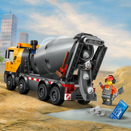 LEGO® City Cement Mixer - Đồ Chơi Lắp Ráp Xe Trộn Bê Tông - LEGO 60478 - Hình ảnh bổ sung 7