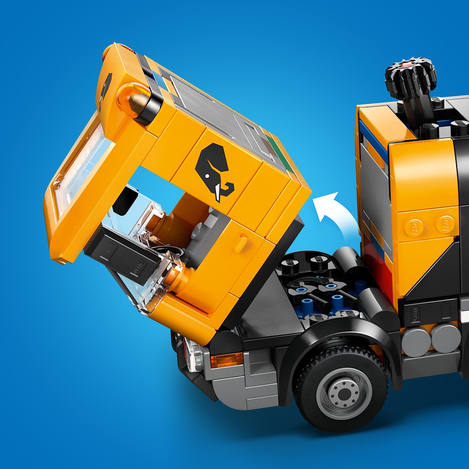 LEGO® City Cement Mixer - Đồ Chơi Lắp Ráp Xe Trộn Bê Tông - LEGO 60478 - Hình ảnh bổ sung 9