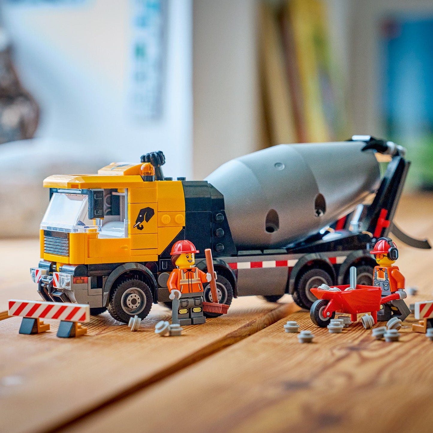 LEGO® City Cement Mixer - Đồ Chơi Lắp Ráp Xe Trộn Bê Tông - LEGO 60478 LEGO - ảnh 1 - LEGO Set