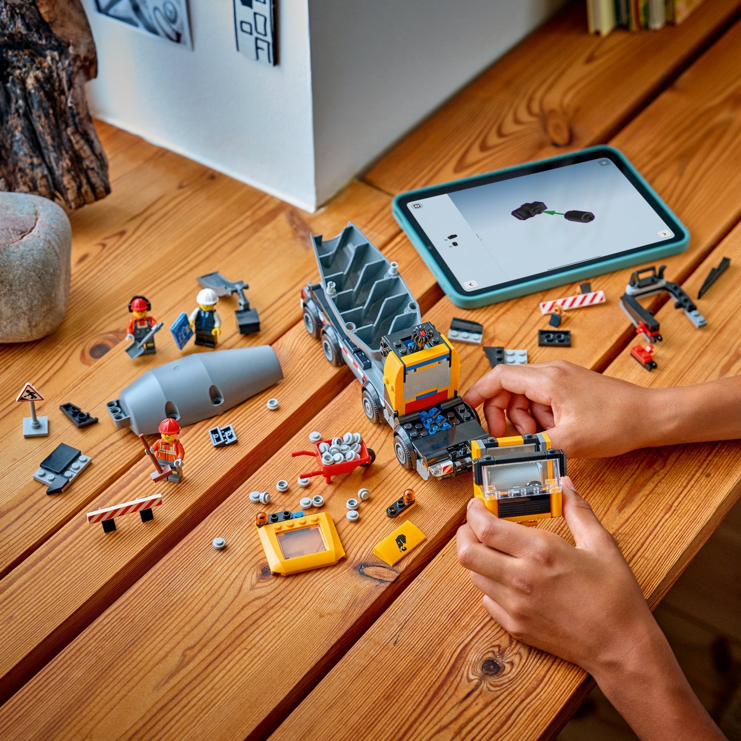LEGO® City Cement Mixer - Đồ Chơi Lắp Ráp Xe Trộn Bê Tông - LEGO 60478 - Hình ảnh bổ sung 5