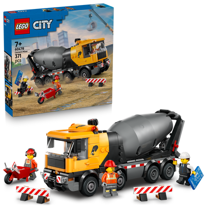 LEGO® City Cement Mixer - Đồ Chơi Lắp Ráp Xe Trộn Bê Tông - LEGO 60478 LEGO - ảnh 3 - LEGO Set