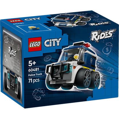 LEGO® City Rides – Police Truck Xe Tải Cảnh Sát Đồ Chơi LEGO 60481 - Hình ảnh sản phẩm