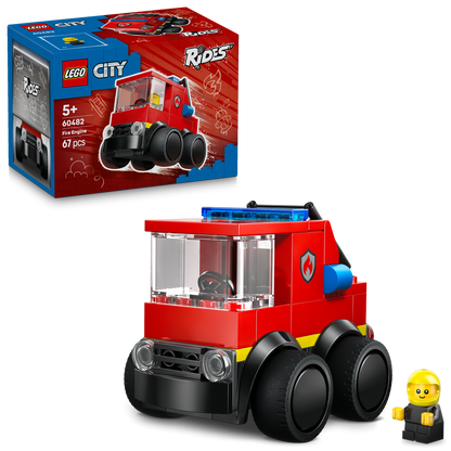 LEGO® City Rides – Fire Engine Đồ Chơi Lắp Ráp Xe Cứu Hỏa LEGO 60482 LEGO - ảnh 2 - Lego
