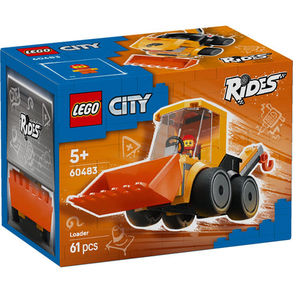 LEGO® City Rides – Construction Loader - Xe Tải Xây Dựng LEGO 60483 - Hình ảnh sản phẩm