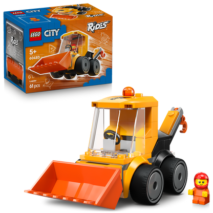 LEGO® City Rides – Construction Loader - Xe Tải Xây Dựng LEGO 60483 - Hình ảnh bổ sung 9