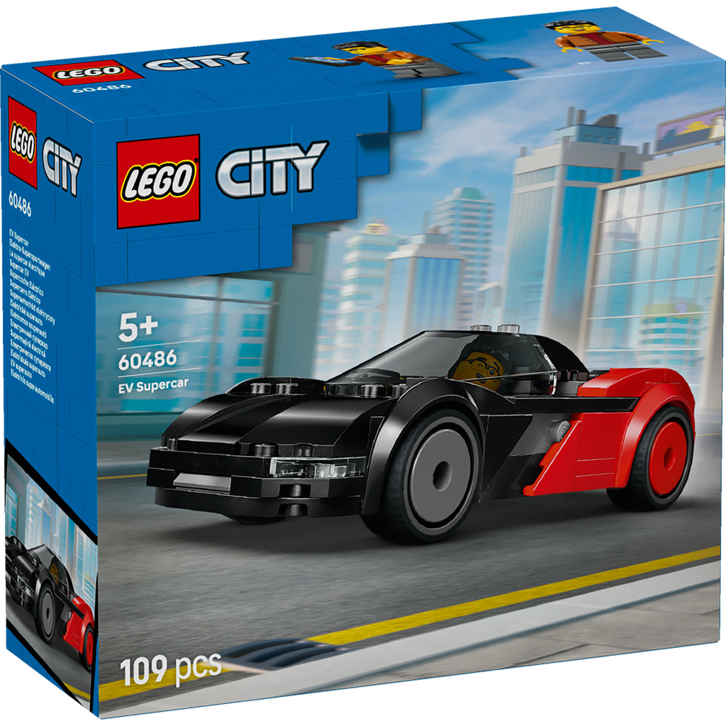 LEGO® CITY EV Supercar - Đồ Chơi Lắp Ráp Siêu Xe Điện 60486 - LEGO City - Hình ảnh sản phẩm