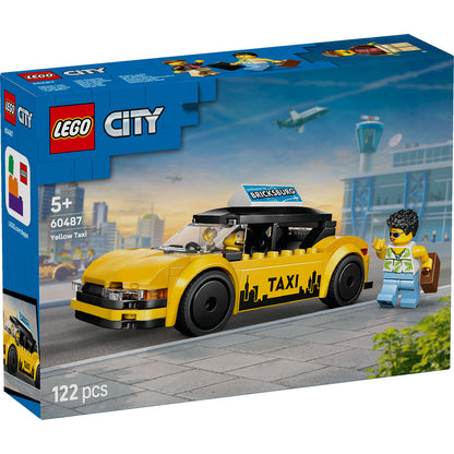 LEGO® City Yellow Taxi - Đồ Chơi Lắp Ráp Xe Taxi Vàng - LEGO 60487 - Hình ảnh sản phẩm