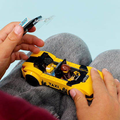 LEGO® City Yellow Taxi - Đồ Chơi Lắp Ráp Xe Taxi Vàng - LEGO 60487 - Hình ảnh bổ sung 6