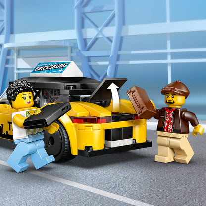 LEGO® City Yellow Taxi - Đồ Chơi Lắp Ráp Xe Taxi Vàng - LEGO 60487 - Hình ảnh bổ sung 7