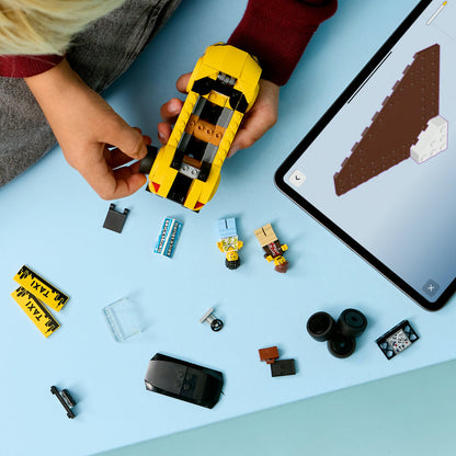 LEGO® City Yellow Taxi - Đồ Chơi Lắp Ráp Xe Taxi Vàng - LEGO 60487 - Hình ảnh bổ sung 4