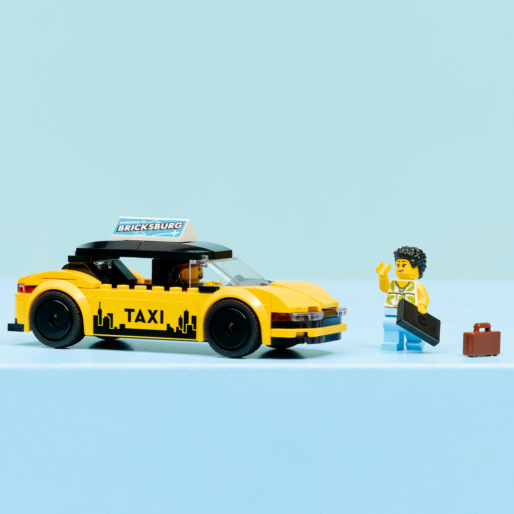 LEGO® City Yellow Taxi - Đồ Chơi Lắp Ráp Xe Taxi Vàng - LEGO 60487 - Hình ảnh bổ sung 5