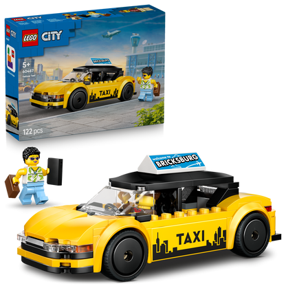 LEGO® City Yellow Taxi - Đồ Chơi Lắp Ráp Xe Taxi Vàng - LEGO 60487 LEGO - ảnh 1 - LEGO Sets