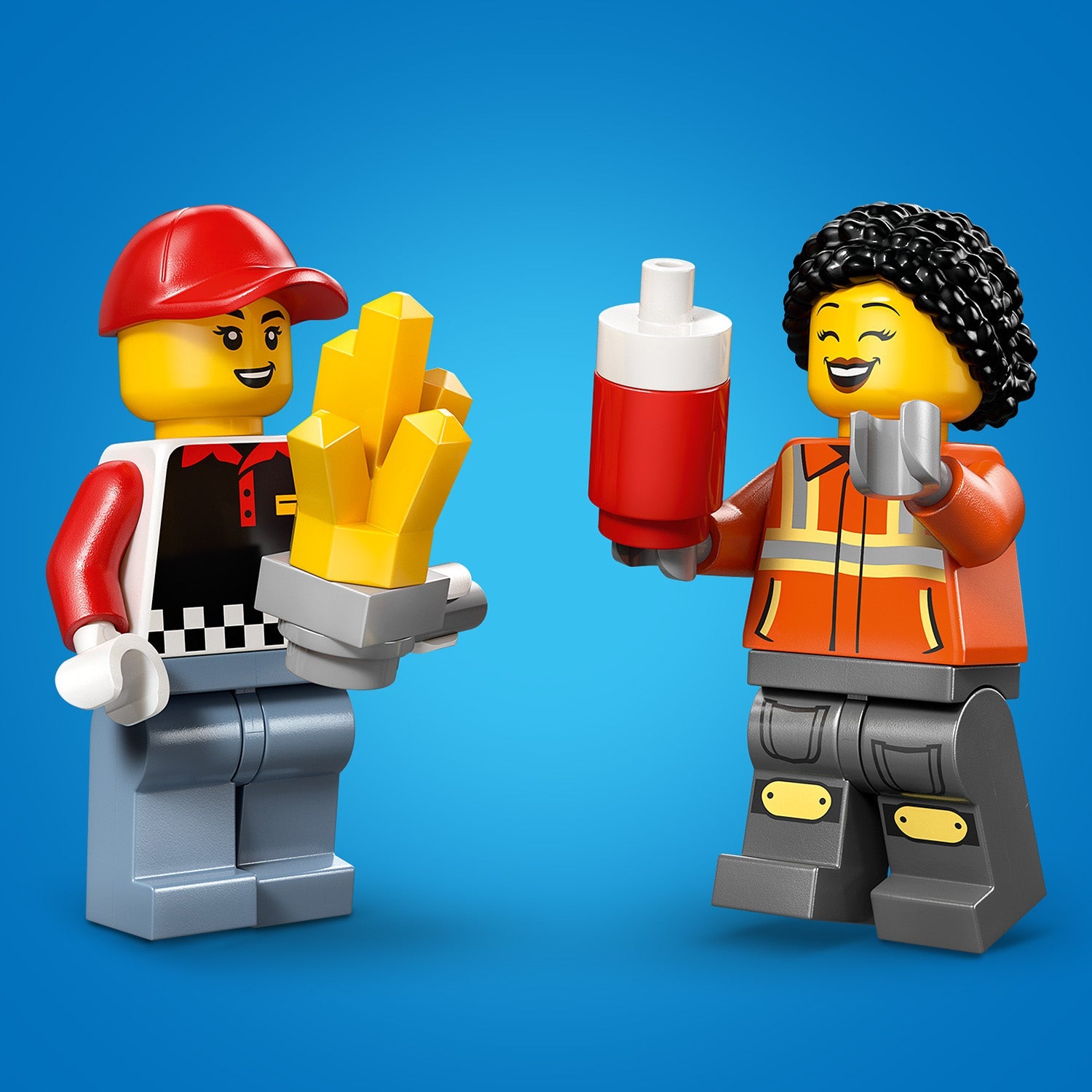LEGO® City Fries Food Truck - Bộ Lắp Ráp Xe Tải Đồ Ăn Nhanh - LEGO 60488 LEGO - ảnh 1 - Đồ chơi lắp ráp