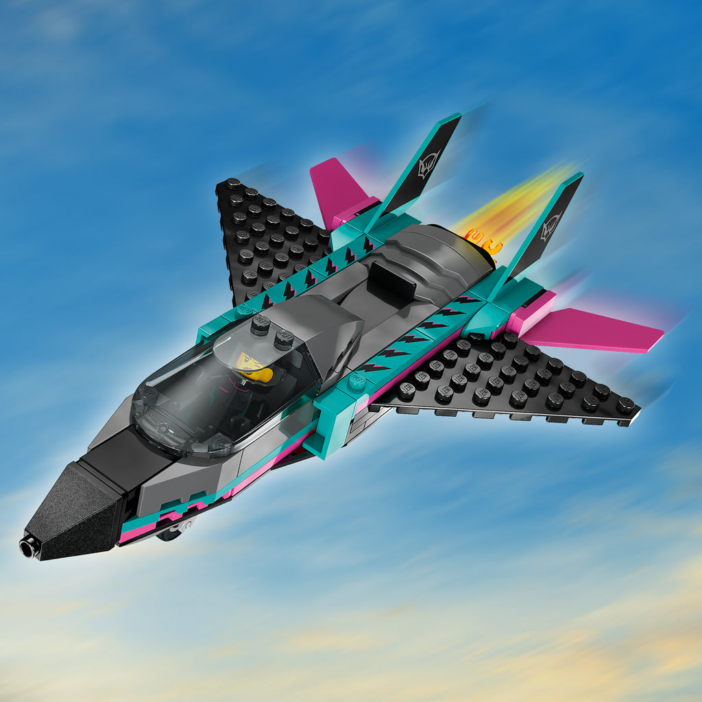 LEGO® City Jet vs. Car - Đồ Chơi Lắp Ráp Máy Bay & Siêu Xe - LEGO 60489 - Hình ảnh bổ sung 6