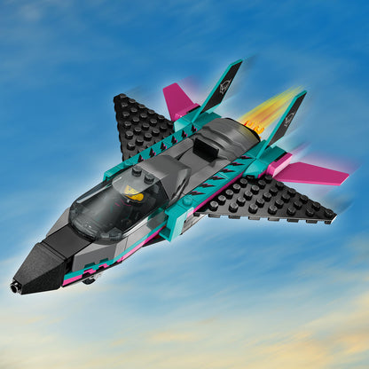 LEGO® City Jet vs. Car - Đồ Chơi Lắp Ráp Máy Bay & Siêu Xe - LEGO 60489 - Hình ảnh bổ sung 6