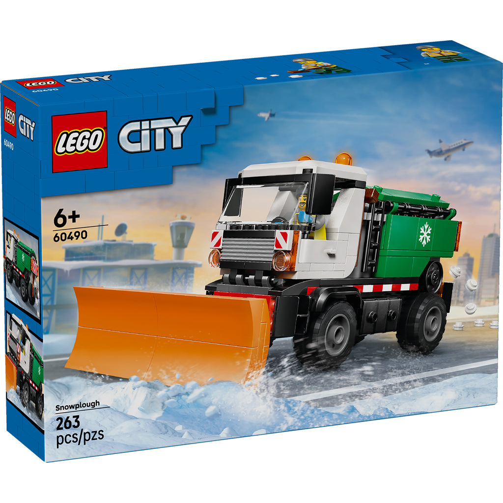 LEGO® City Snowplow - Xe Ủi Tuyết Đồ Chơi Lắp Ráp - LEGO 60490 - Hình ảnh sản phẩm