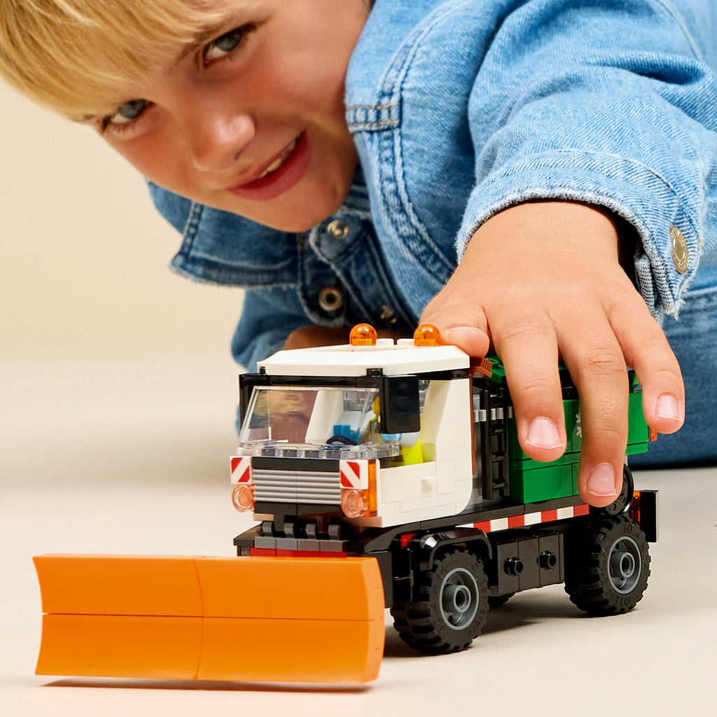LEGO® City Snowplow - Xe Ủi Tuyết Đồ Chơi Lắp Ráp - LEGO 60490 - Góc nhìn khác 3