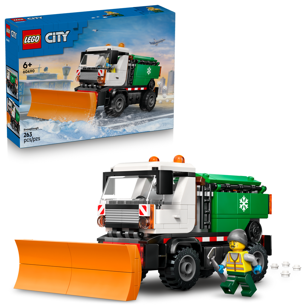 LEGO® City Snowplow - Xe Ủi Tuyết Đồ Chơi Lắp Ráp - LEGO 60490 LEGO - ảnh 7 - LEGO