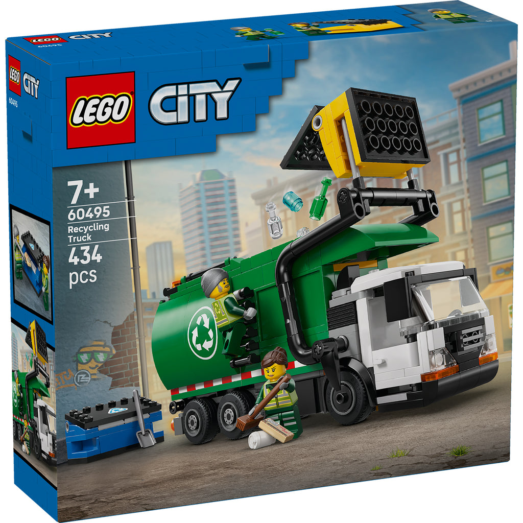 LEGO® City Recycling Truck - Đồ Chơi Lắp Ráp Xe Tải Tái Chế 60495