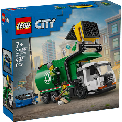 LEGO® City Recycling Truck - Đồ Chơi Lắp Ráp Xe Tải Tái Chế 60495 - Hình ảnh sản phẩm