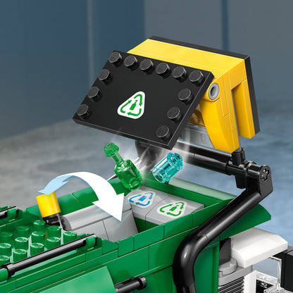 LEGO® City Recycling Truck - Đồ Chơi Lắp Ráp Xe Tải Tái Chế 60495 - Hình ảnh bổ sung 7