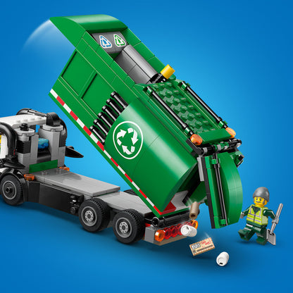 LEGO® City Recycling Truck - Đồ Chơi Lắp Ráp Xe Tải Tái Chế 60495 - Hình ảnh bổ sung 8