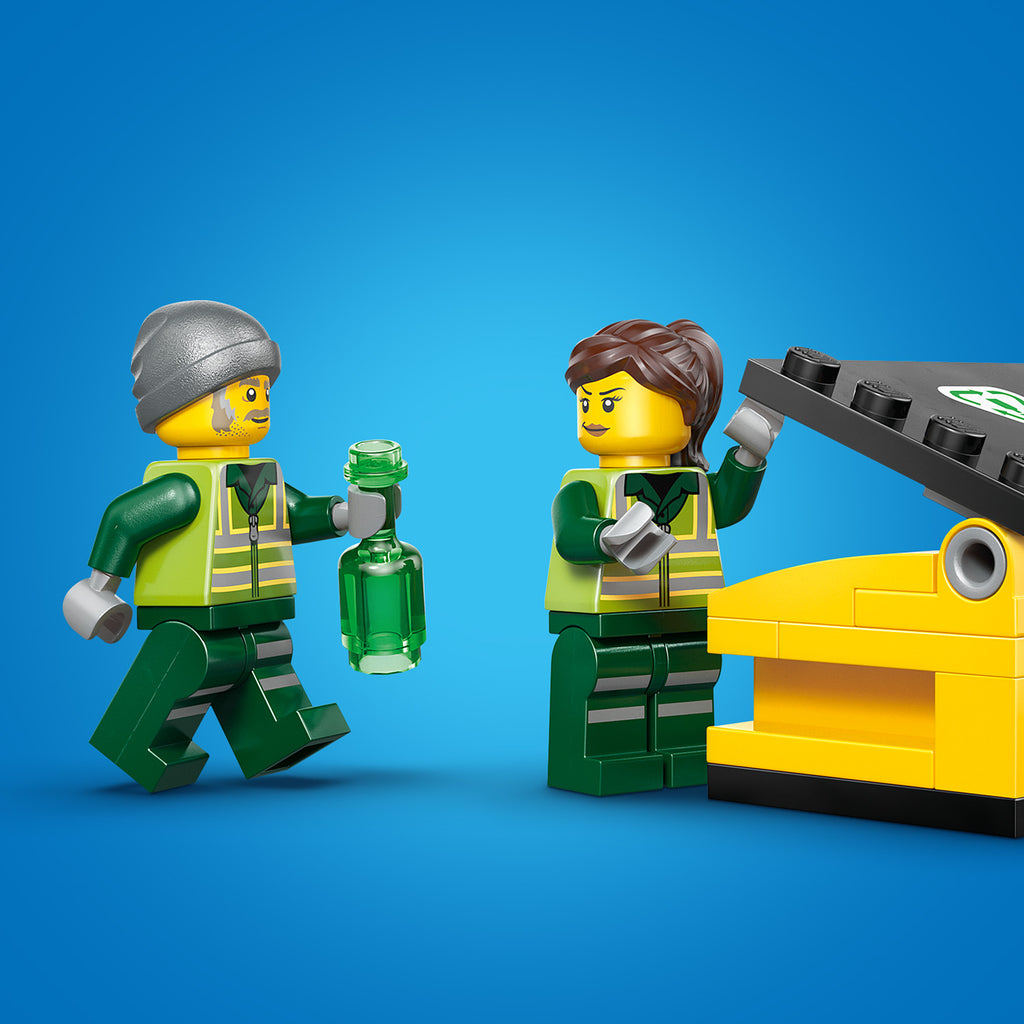 LEGO® City Recycling Truck - Đồ Chơi Lắp Ráp Xe Tải Tái Chế 60495 LEGO - ảnh 1 - Lego