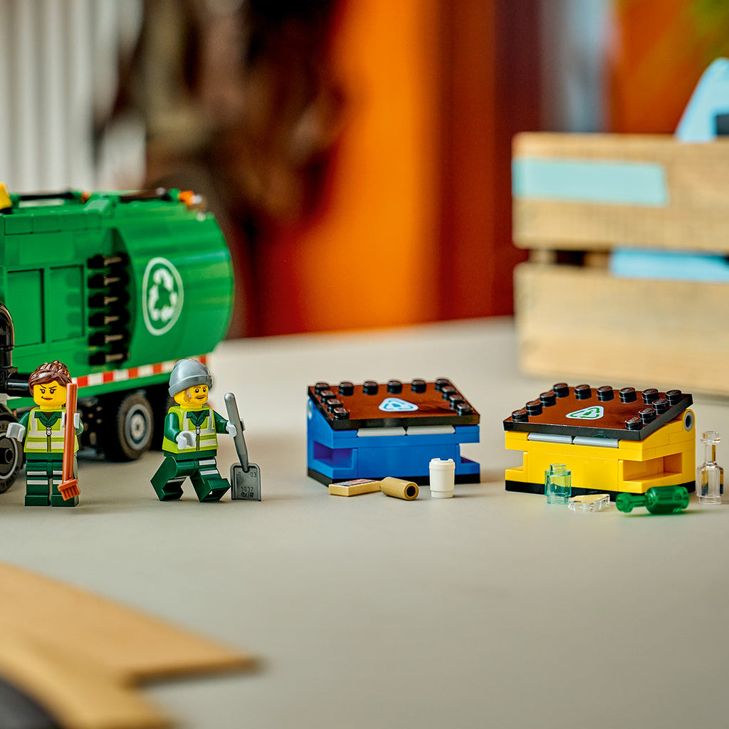 LEGO® City Recycling Truck - Đồ Chơi Lắp Ráp Xe Tải Tái Chế 60495 LEGO - ảnh 2 - Lego