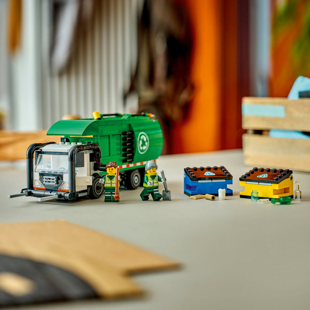 LEGO® City Recycling Truck - Đồ Chơi Lắp Ráp Xe Tải Tái Chế 60495 - Hình ảnh bổ sung 5