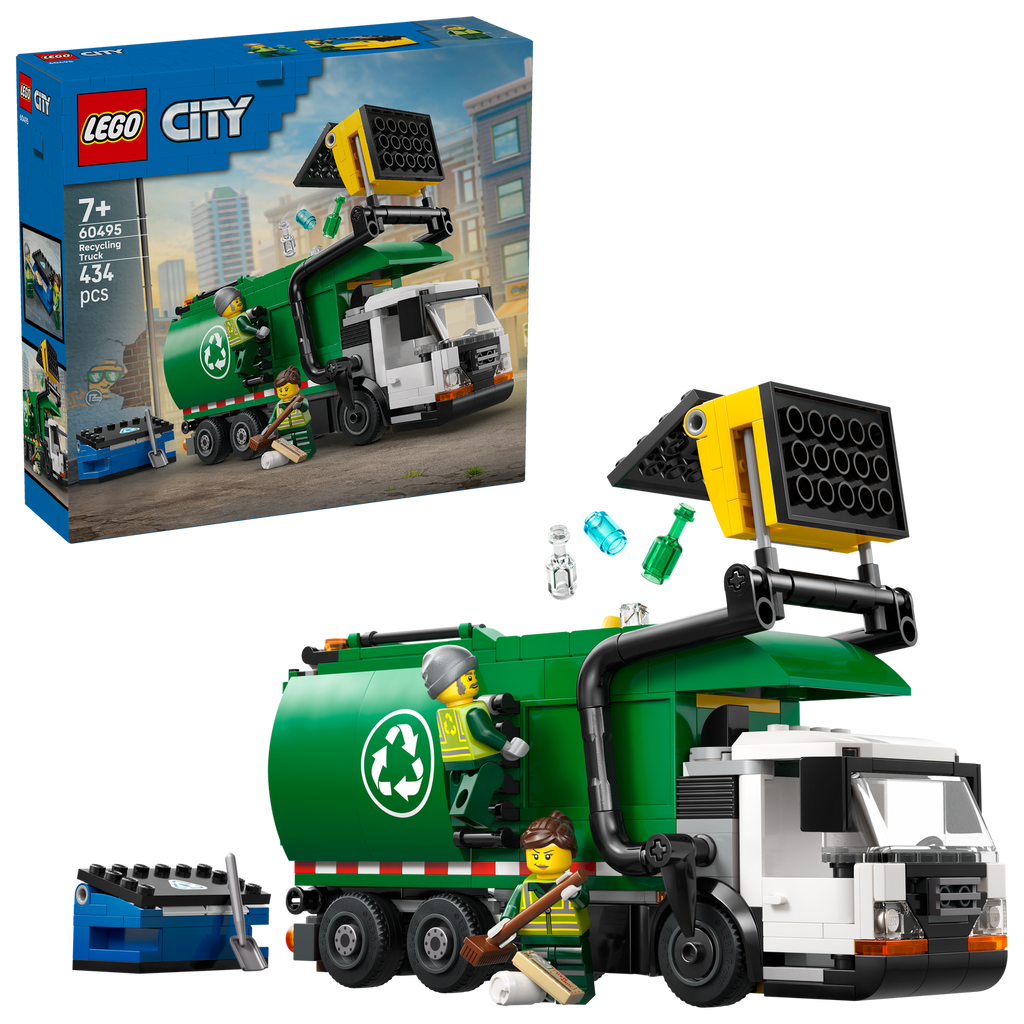 LEGO® City Recycling Truck - Đồ Chơi Lắp Ráp Xe Tải Tái Chế 60495
