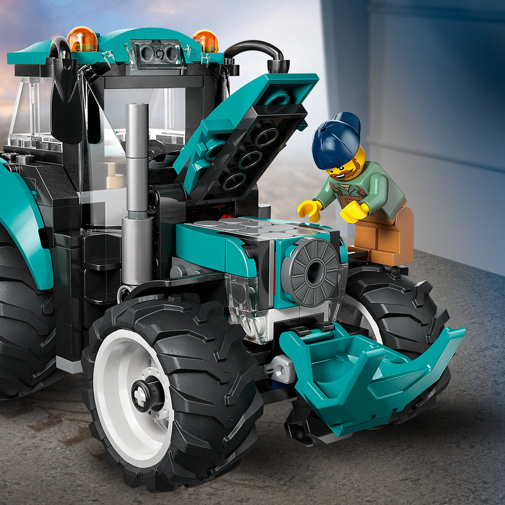 LEGO® City Farm Tractor - Đồ Chơi Lắp Ráp Xe Kéo Nông Trại - LEGO 60498 - Hình ảnh bổ sung 7