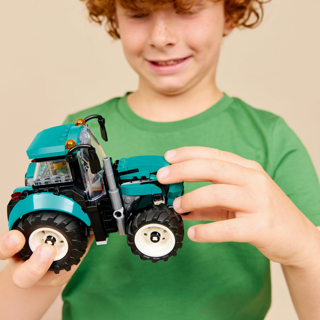 LEGO® City Farm Tractor - Đồ Chơi Lắp Ráp Xe Kéo Nông Trại - LEGO 60498 - Góc nhìn khác 3