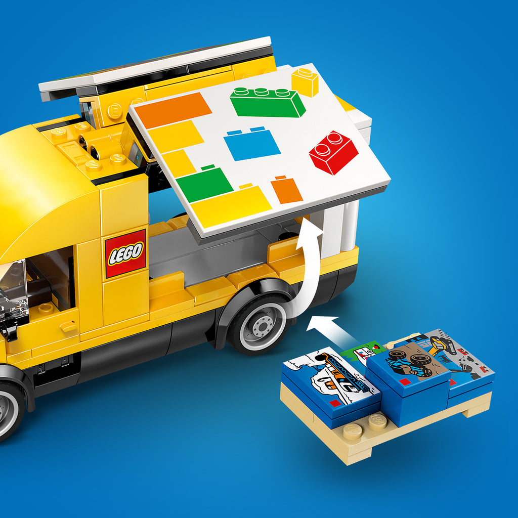 LEGO® City The LEGO® Van - Xe Tải Giao Hàng LEGO - LEGO 60500 - Hình ảnh bổ sung 6