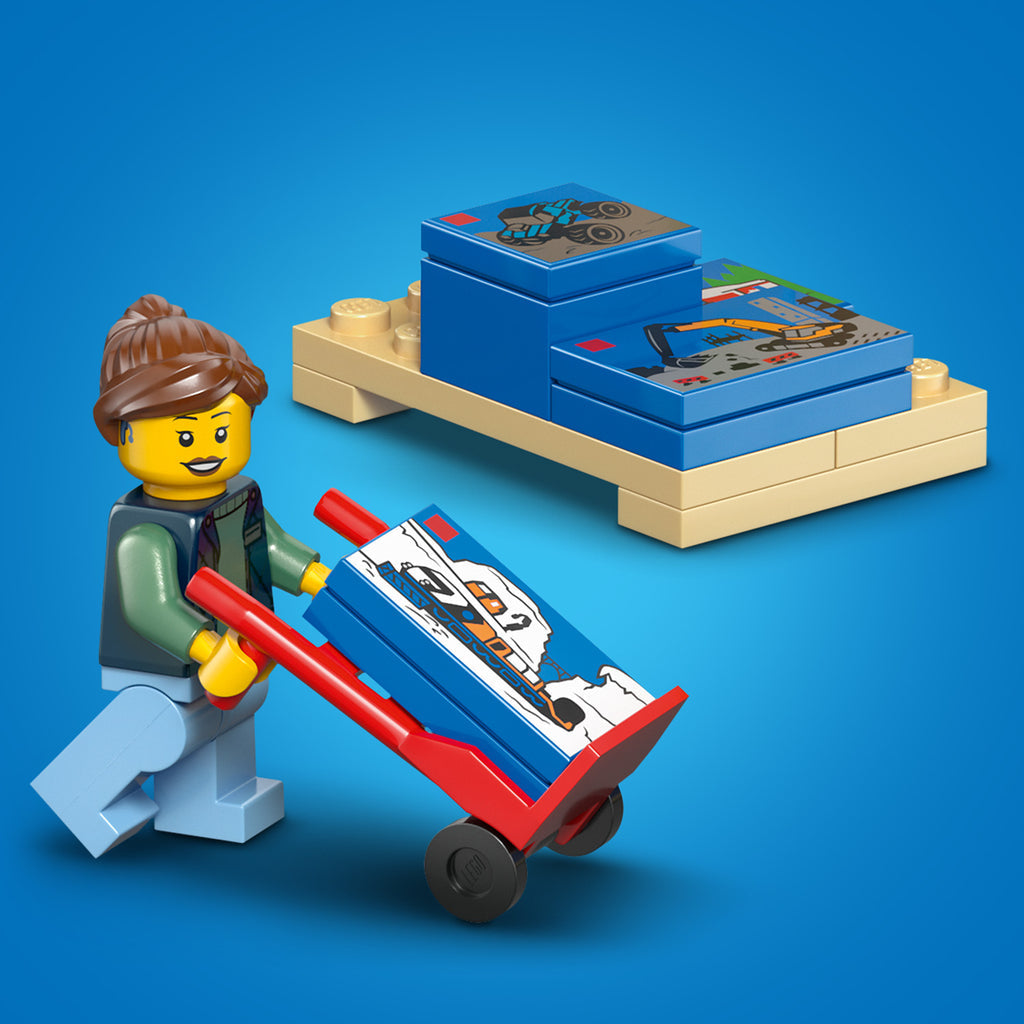 LEGO® City The LEGO® Van - Xe Tải Giao Hàng LEGO - LEGO 60500 - Hình ảnh bổ sung 8