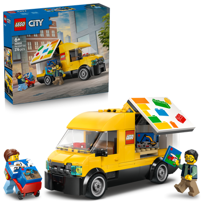 LEGO® City The LEGO® Van - Xe Tải Giao Hàng LEGO - LEGO 60500 LEGO - ảnh 3 - Lego