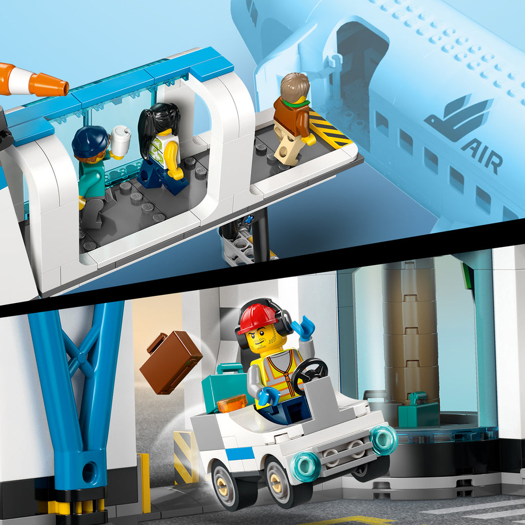 LEGO® City Airport with Airplane - Đồ Chơi Lắp Ráp Sân Bay Hiện Đại - LEGO 60502 - Hình ảnh bổ sung 8