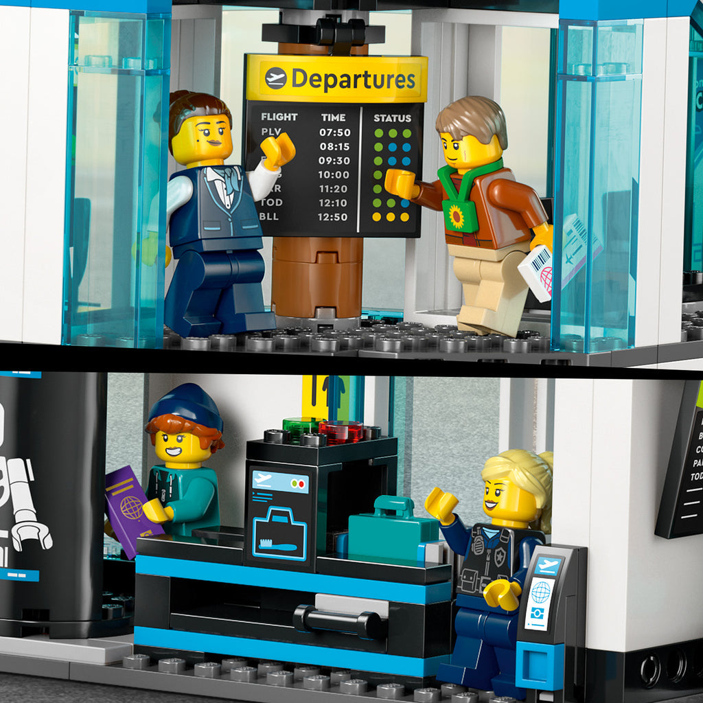 LEGO® City Airport with Airplane - Đồ Chơi Lắp Ráp Sân Bay Hiện Đại - LEGO 60502 - Hình ảnh bổ sung 9