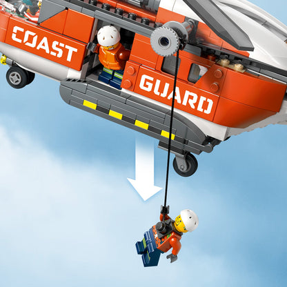 LEGO® City Coast Guard Helicopter - Trực thăng Cứu hộ Bờ biển - LEGO 60503