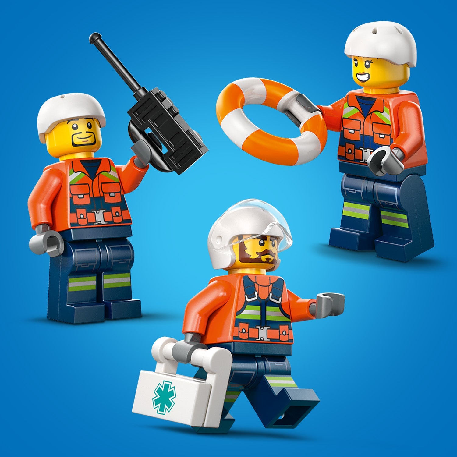 LEGO® City Coast Guard Helicopter - Trực thăng Cứu hộ Bờ biển - LEGO 60503 LEGO - ảnh 6 - LEGO Sets